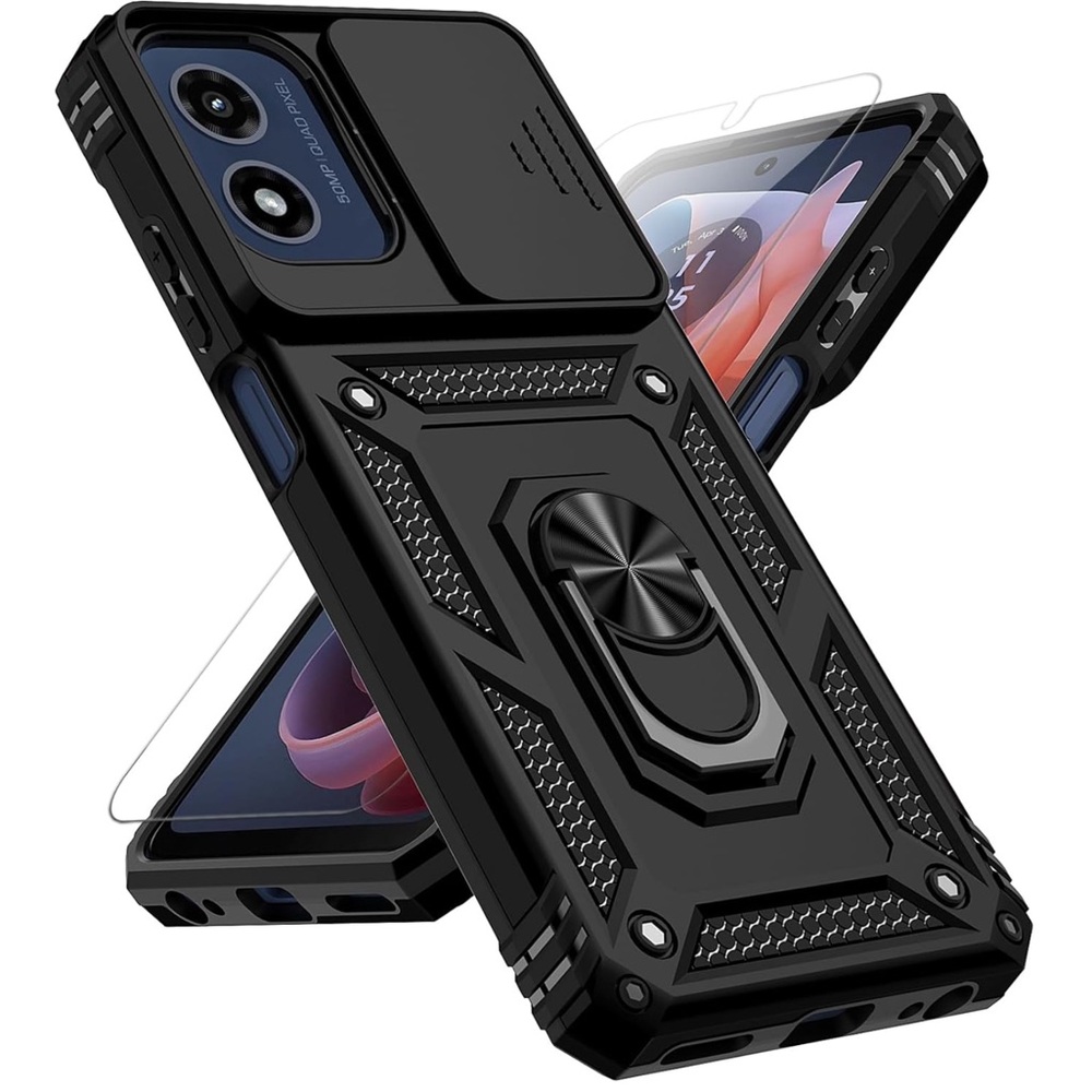 Motorola Moto G 5G 2024 Case with Slide Camera Cover